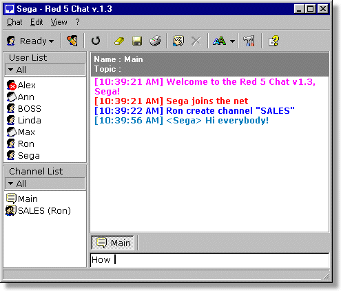 Red 5 Chat Screenshot